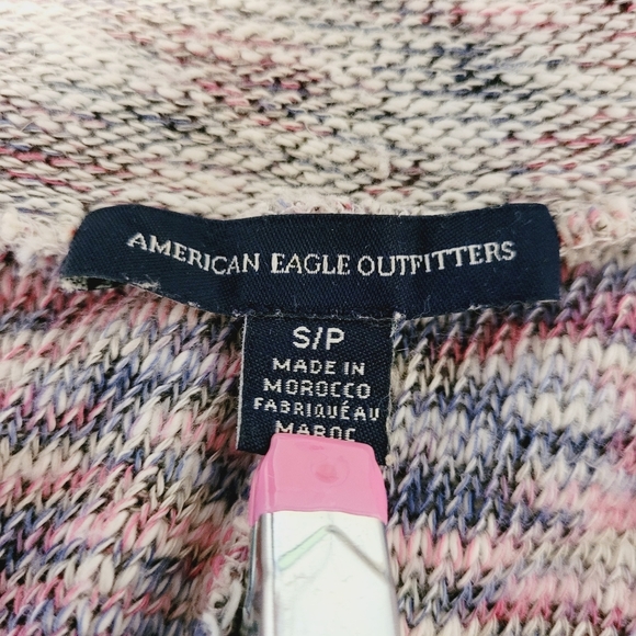 American Eagle hippie boho sweater cardigan fall SMALL - Picture 5 of 7